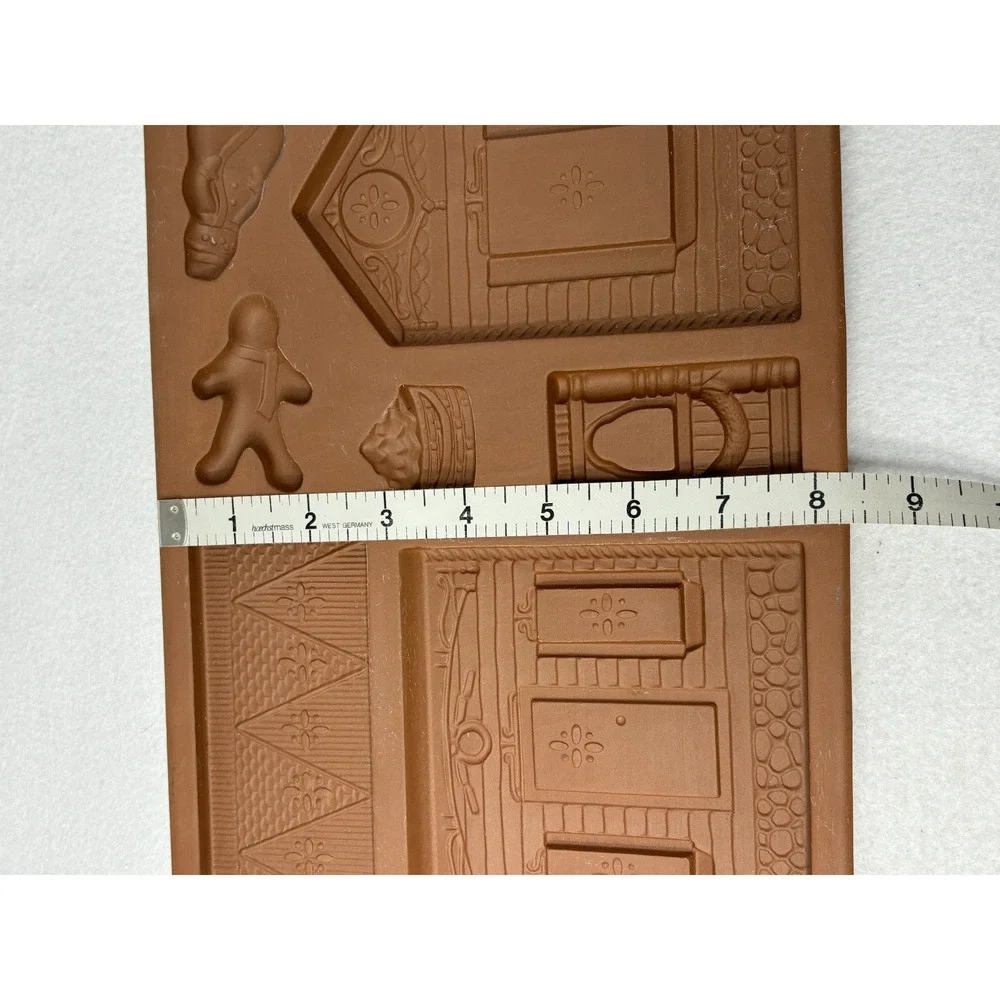 Vintage Longaberger Country Cottage Gingerbread‎ House Cookie Mold 1997 No Box
